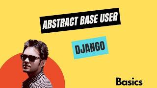 Create a Customer User model in Django(AbstarctBaseUser)