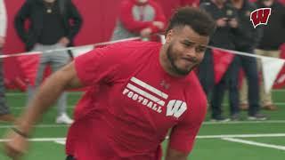 T.J. Edwards' Pro Day