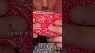 ASMR Foam Bead TINGLES ️ #asmr #asmrmale #asmrsounds #asmrvideo #asmrsound #asmrmen #asmrfoam