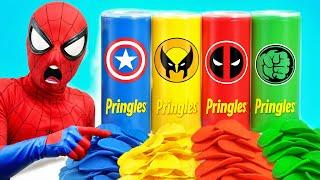 Spider-Man: Into The Spider-Verse (2025) | Mystery GIANT CANDY Machine Challenge