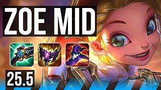 ZOE vs MALPHITE (MID) | 10/4/18, Dominating | KR Master | 25.5