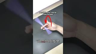 FAKE DOUBLE Pen Spinning Tutorial  #shorts