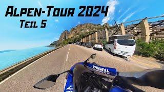 Die schönste Strecke auf meiner Tour | Alpen-Tour 2024 #5 #motovlog #yamahar7