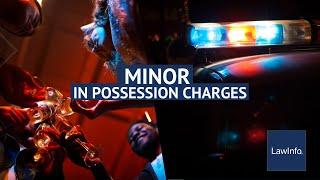 Minor in Possession Charges | LawInfo