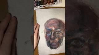 #painting #artlovers #artvlog#portrait 艺术视频博客#WatercolorPainting#creative #人物画 ##art #factshorts