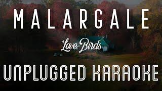 Malargale  - Love Birds | Karaoke with Lyrics | unplugged | AR Rahman | Sebin Xavier Musical