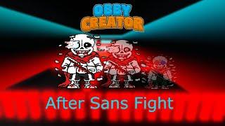 Roblox Obby Creator II After Sans Fight