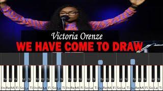 How to Play "We Have Come To Draw" By Victoria Orenze Solfeggio Midi Piano Tutorial cover#key F.