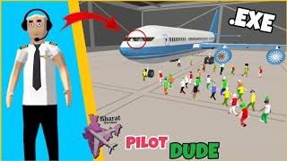 Jack become a pilot ‍️️ in dude theft wars | DTW FUN moments