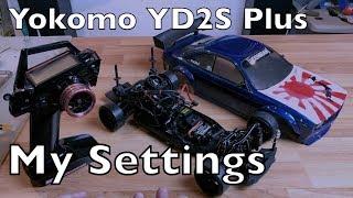 Yokomo YD2S Plus Setup- My settings