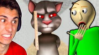 Talking Tom REPLACED BALDI! | Baldi's Basics