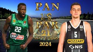 Panathinaikos AKTOR vs Partizan Mozzart Bet Belgrade | Special Event Highlights | 21 September 2024