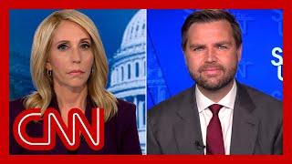 Dana Bash and JD Vance clash over baseless claims about Haitian immigrants (Part 1/2)