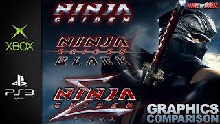 Ninja Gaiden, Black, Sigma | Graphics Comparison | ( Xbox , PS3 , Vita )