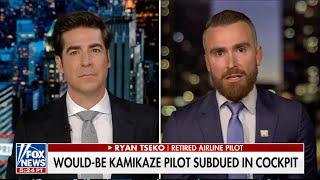 Jesse Watters & Ryan Tseko Discuss Off-Duty Pilot's Kamikaze Crash Attempt on Fox News