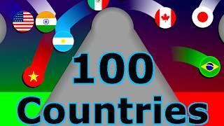 New Courses! 100 Countries Elimination Marble Race