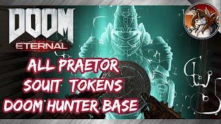 DOOM ETERNAL - All Praetor Suit Tokens Locations in Mission 4 Doom Hunter Base