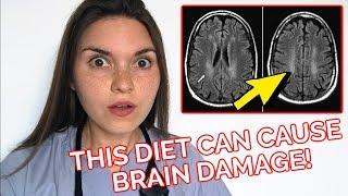 21 year old ate THIS DIET and it caused BRAIN DAMAGE: Medical Case Report