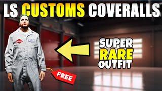 GTA 5 Online How to Unlock LS Customs Coveralls (SUPER RARE Outfit)