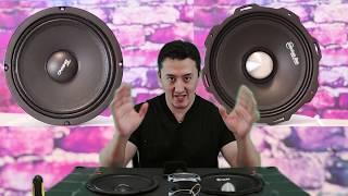 Timpano Audio TPT-MR8 VS American Bass USA GF-8  Best car audio Midrange Speakers Sound Bass Test