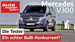 Mercedes V300: Ist die V-Klasse der bessere VW Bus? - Test/Review | auto motor und sport