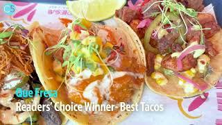 Que Fresa is CharlotteFive's Readers' Choice pick for best tacos in the Charlotte area