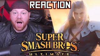 KRIMSON KB REACTS: SEPHIROTH IS IN SMASH ULTIMATE!!!!!