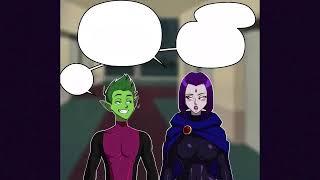 Raven x Beast Boy | Unfulfilled promises┃Teen Titans Comic Dub