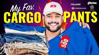 10 Best Stylish Cargo Pants for College Men  Cargo Pant Haul 2025 | Powerlook, Snitch | ONE CHANCE