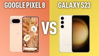 Google Pixel 8 vs Samsung Galaxy S23. Битва двух компактных флагманов.