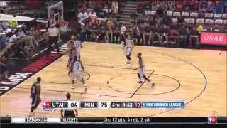 Trey Lyles with 13 points, 9 rebounds in Summer League