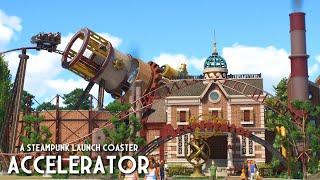 Planet Coaster 2 - Accelerator (Timelapse + POV + Blueprint)