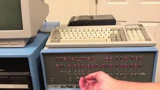 Early Altair 8800 - Adding a Floppy Drive - BASIC