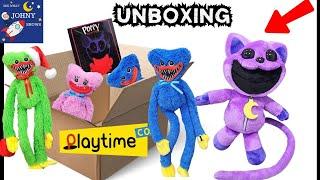 NEW PACKAGE FROM PLAYTIME CO!! Catnap Plush Grumpy Huggy Special Catnap Pin and Many more Huggies!