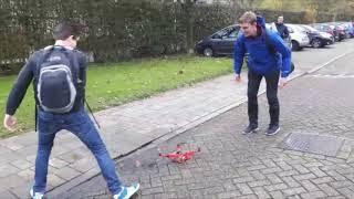 APM 2.6 quadcopter flight story. PWS Farel College Jona Joaquin and Sieuwe