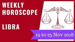 Libra weekly horoscope 18 to 25 November 2018