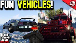 Top 10 Most Fun Vehicles In GTA Online