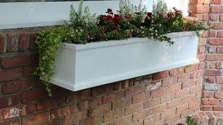 How to build a flower / window box by Jon Peters