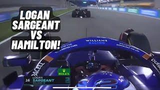 Logan Sargeant Flies Past Hamilton Using DRS | F1nal Lap