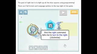 light bot coding for kids demo