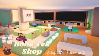  Boba Tea Shop  // Adopt Me Speedbuild // Roblox