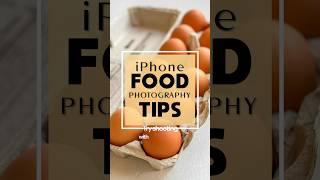 3 tips to elevate your iPhone food photo game #foodphotography