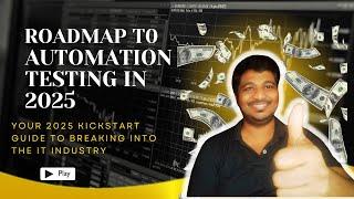 Ultimate Automation Testing Roadmap for Success! | Step-by-Step Guide in Tamil