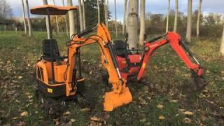 Comparative test Mini excavator RHINOCEROS XN 08