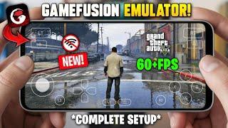 OFFICIAL!! Gamefusion V2.0.4 (Gamehub) Emulator Out For Mobile - GTA 5 60FPS Setup & Best Settings