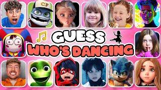 Who Is DANCING & Who is SINGING? | Salish Matter, Diana, Wednesday, King Ferran, Tenge ,Sprunki quiz