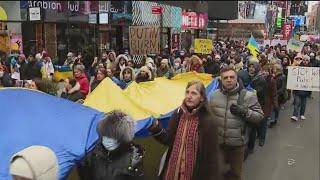 NYC Ukrainian community reacts to Russian invasion