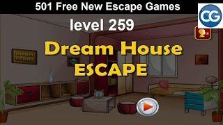 [Walkthrough] 501 Free New Escape Games level 259 - Dream house escape - Complete Game