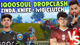 iQOOSouL Aggressive Drop Clash  SouL Manya & Skipz on Fire  1v10 Clutch  Zinda Knife  Team SouL