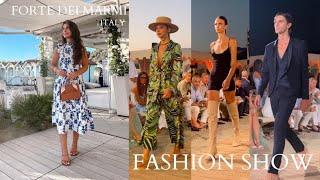 FORTE DEI MARMI BEACH FASHION SHOW ITALY | Honestly Alessandra